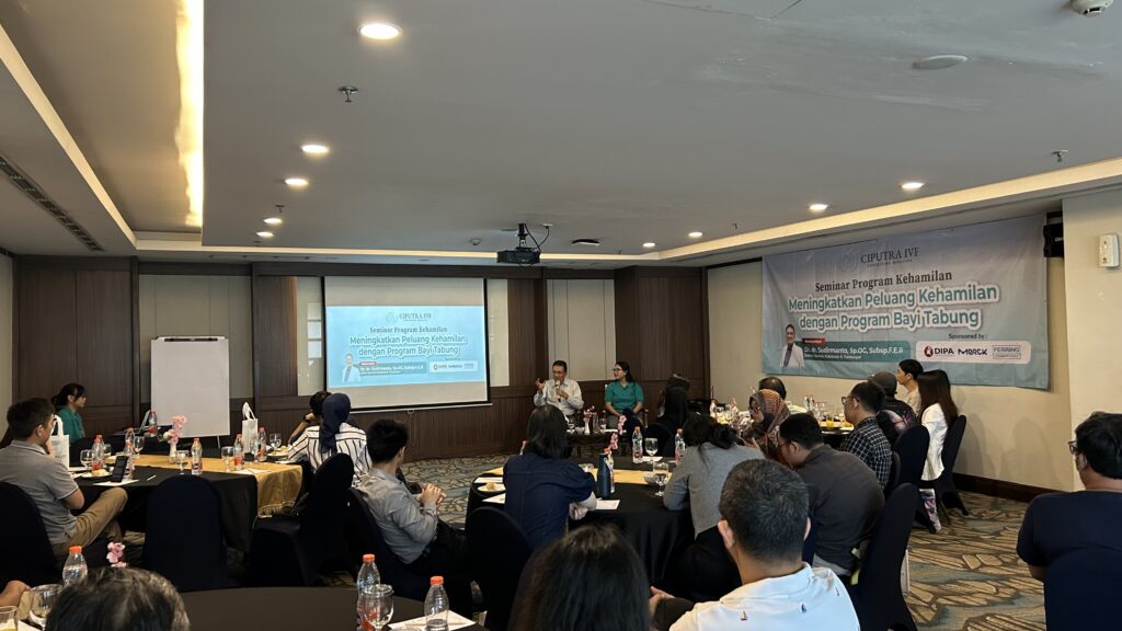 Sesi tanya jawab fertility talk bayi tabung jakarta utara Ciputra IVF