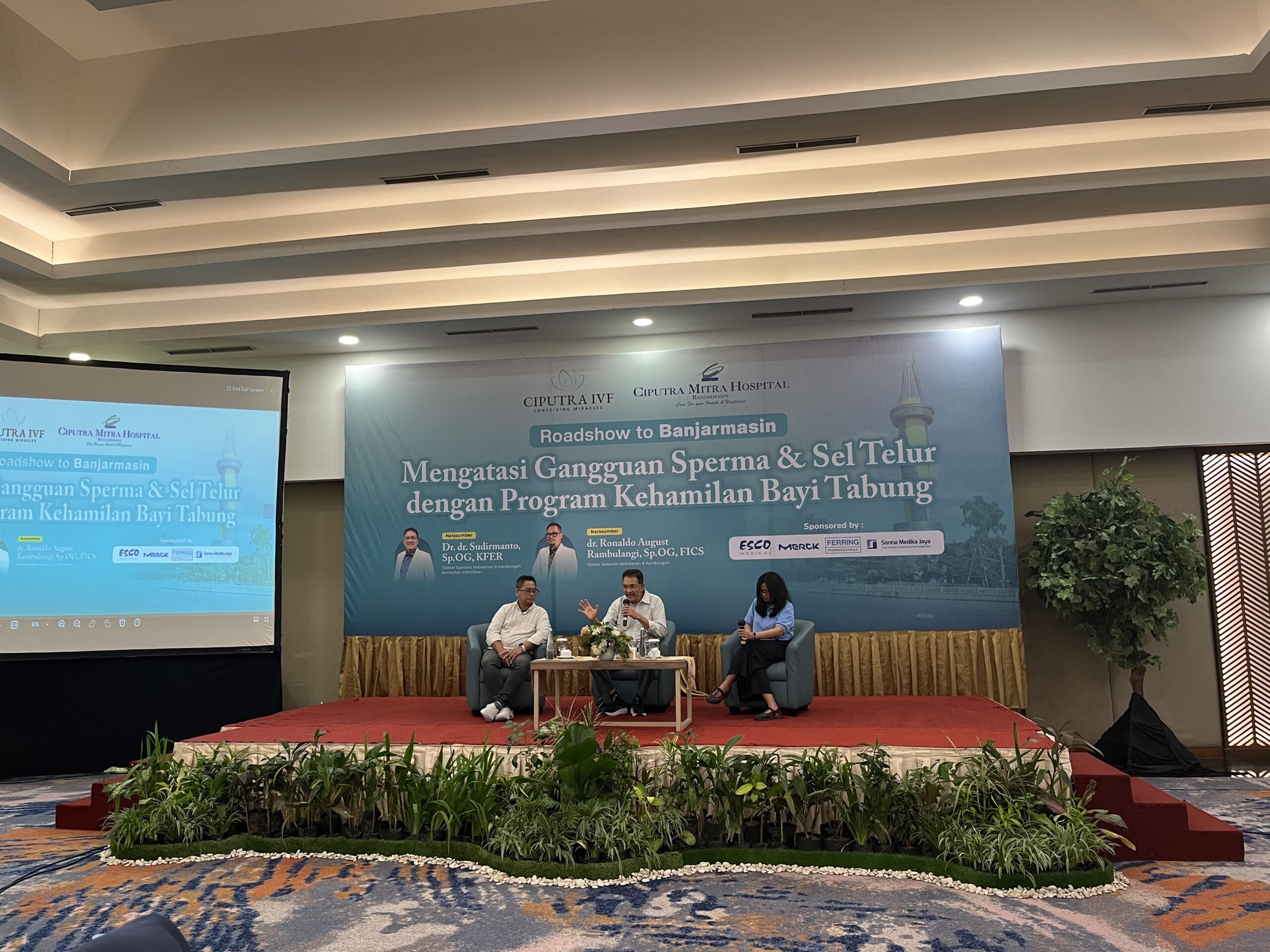 Fertility Talk Bayi Tabung Ciputra IVF 2026 di Banjarmasin